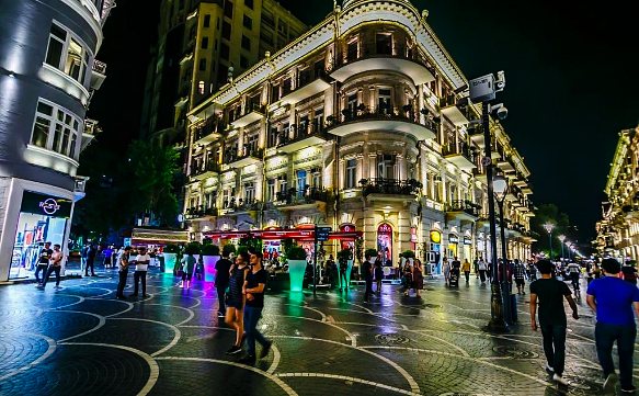 Azerbaycan Bakü, Nizami Caddesi